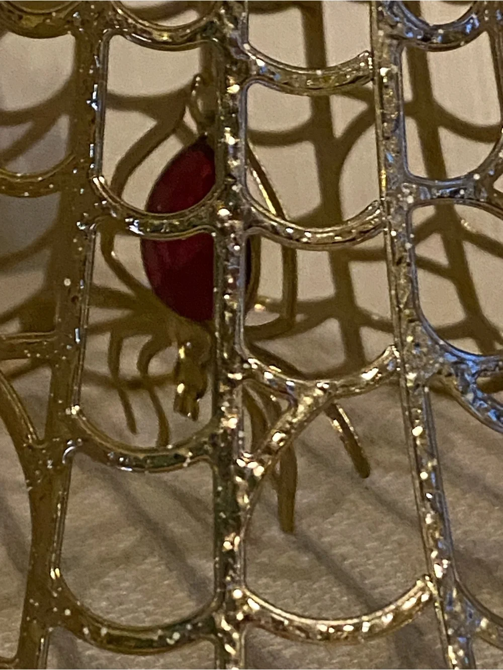 Bath & Body Works Gold spider web candle stand